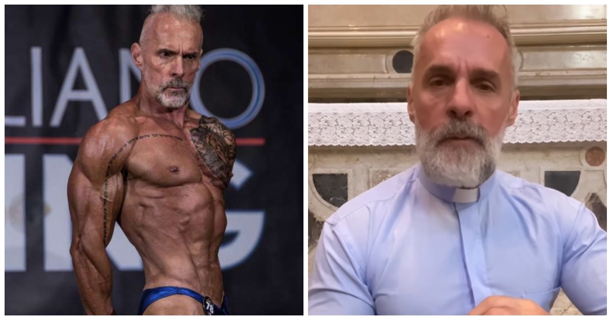 Chi è Giuseppe Fusari, il "prete culturista" (ma non solo) che sui social mostra muscoli e tatuaggi