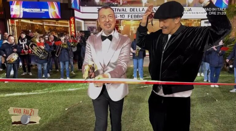 Sanremo 2024: Amadeus e Fiorello , l’insostituibile coppia che fa ridere e sognare