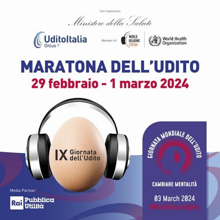 A Roma evento per sensibilizzare l’importanza della salute uditiva