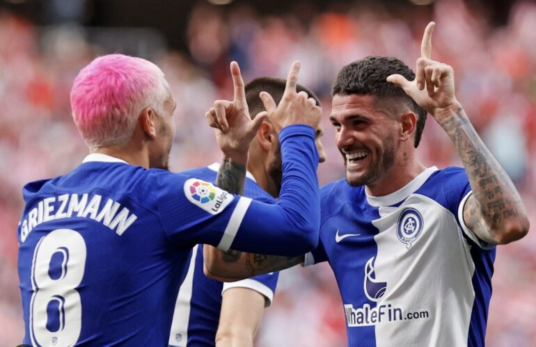Dalla Spagna anche De Paul e Griezmann hanno tifato Geolier