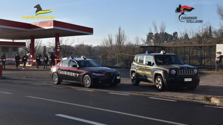 caserta arrestati gestori pompe benzina