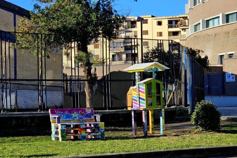 A Scampia la seconda Little Free Library per i bambini e i ragazzi
