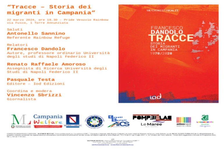 A Torre Annunziata presentazione del libro di Dandolo nella settimana contro il razzismo.