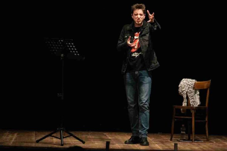Il premio UBU Fabrizio Falco in Sala Assoli con Molière uanmensciò