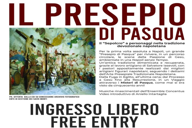 Un grande Presepio di Pasqua al Centro storico di Napoli