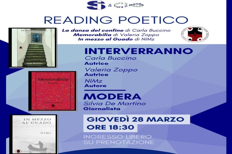 Napoli, ‘Tre mesi in libreria’: alle battute finali la rassegna letteraria con un reading poetico
