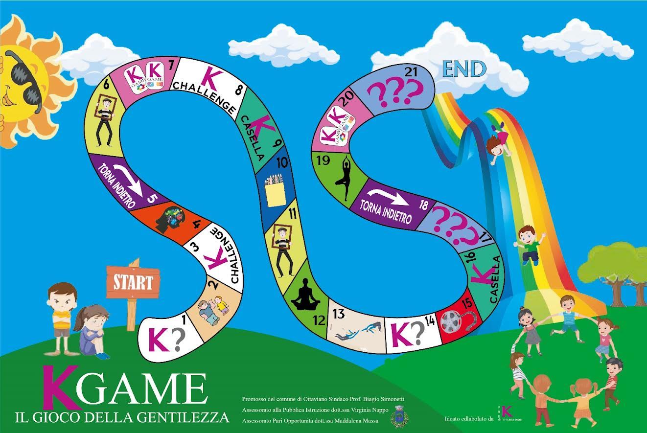Progetto “K Game: il gioco della gentilezza” presentato dal Comune di Ottaviano