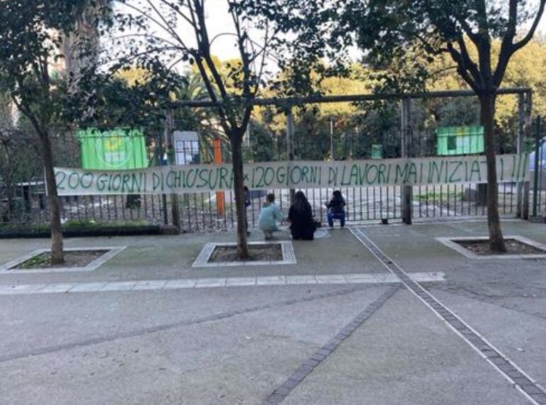 Riapertura Parco Mascagna a Napoli: ritardo nei lavori e proteste in arrivo