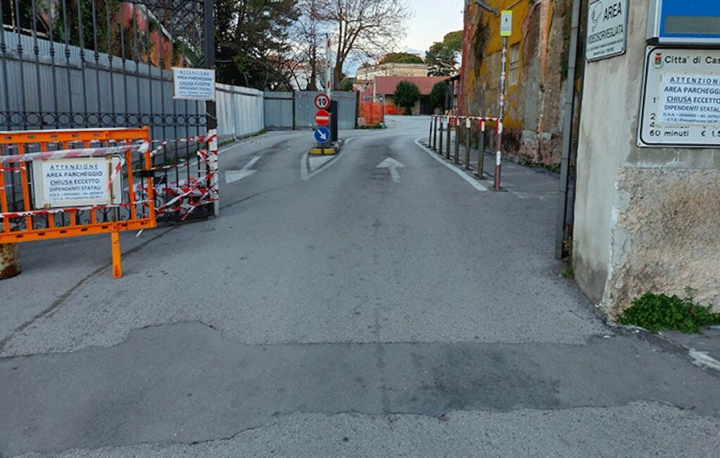 Reggia di Caserta: riapre il parcheggio vicino al museo