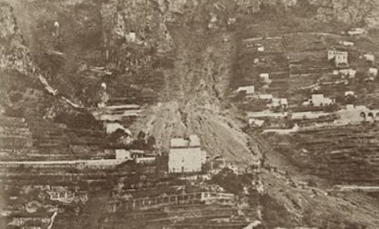 Amalfi, 100 anni fa la frana di Vettica con 61 vittime