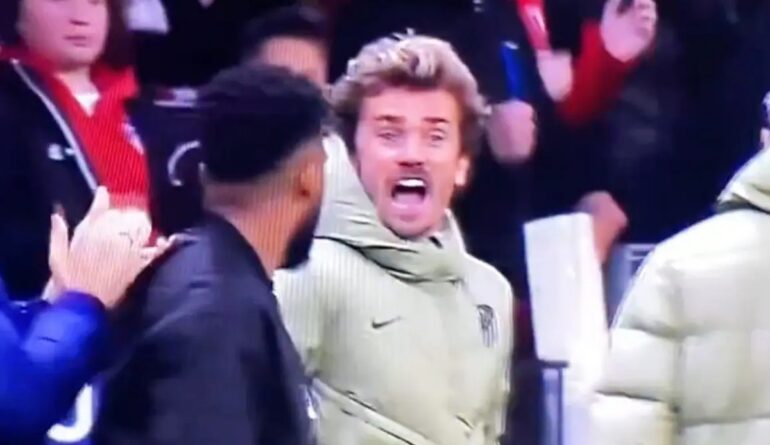 Griezmann prende in giro Sanchez dopo il rigore sbagliato: “E’ un cagasotto…”