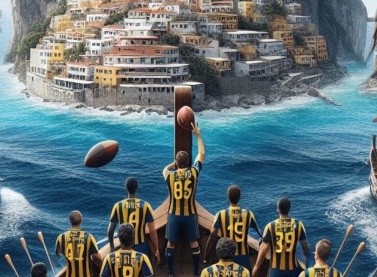 Juve Stabia: solo 7 bracciate per Itaca. Ma la serie B può arrivare già a Benevento