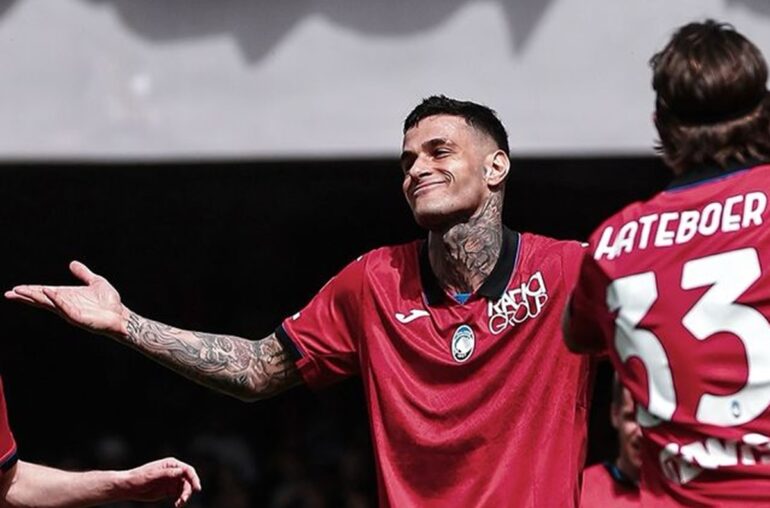 Scamacca: “Vinto scontro diretto per la Champions, siamo soddisfatti”