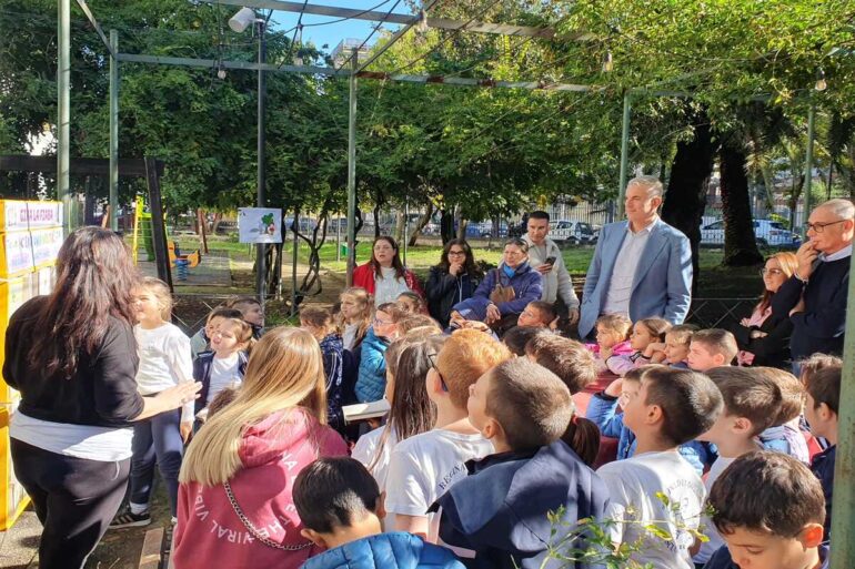 San Giorgio a Cremano. La voce dei bambini in filodiffusione nel Parco Letterario di Villa Falanga