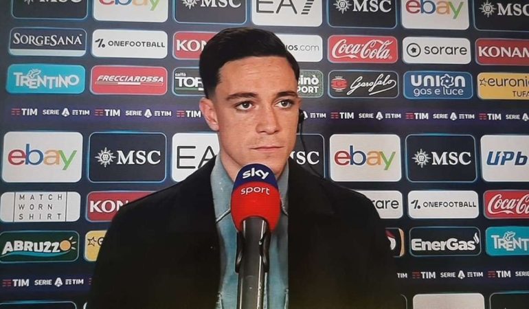 Raspadori e il futuro al Napoli: “Ho parlato con Conte, spero di avere più continuità”