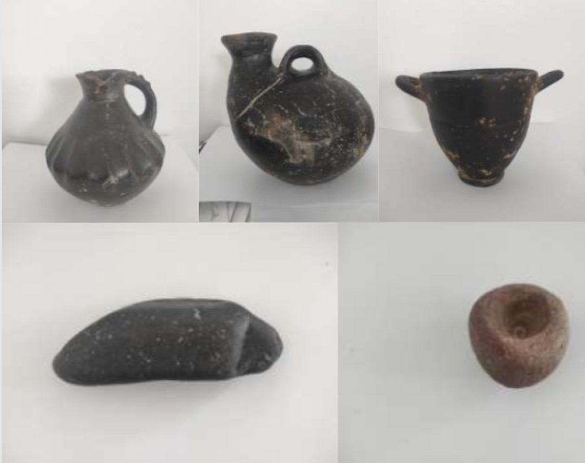 Pompei: reperti archeologici sequestrati dalla casa di un commerciante