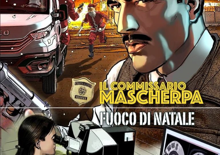 Il Commissario Mascherpa torna al Comicon con un nuovo mistero da risolvere!