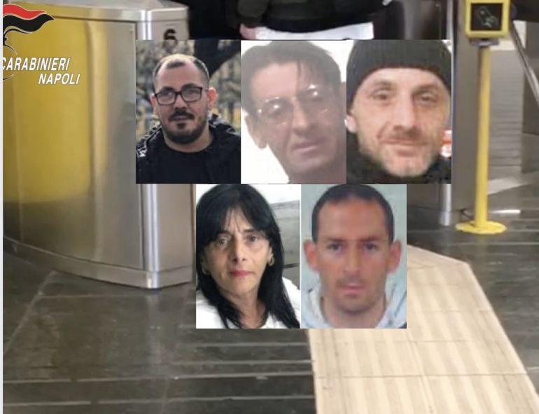 Ecco chi sono i borseggiatori del rione Sanità guidati da Francesco Ziccardi