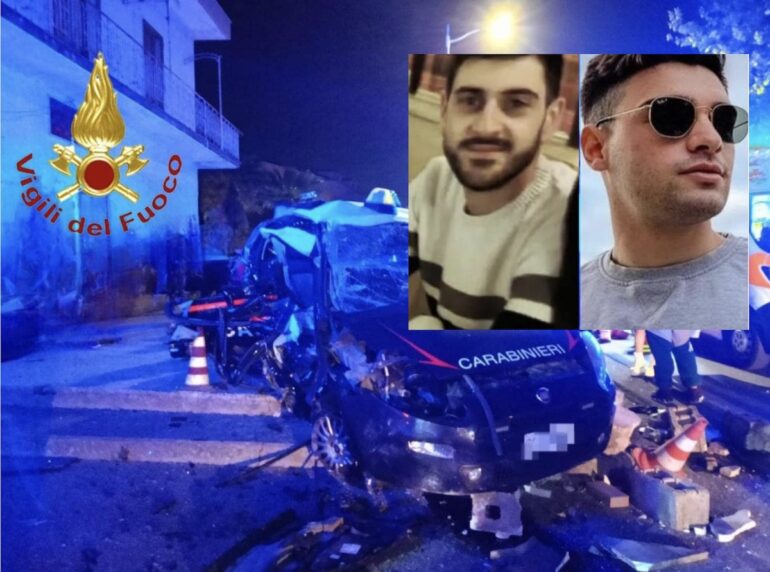 Tragedia sulla statale 19 a Eboli: morti due giovani carabinieri