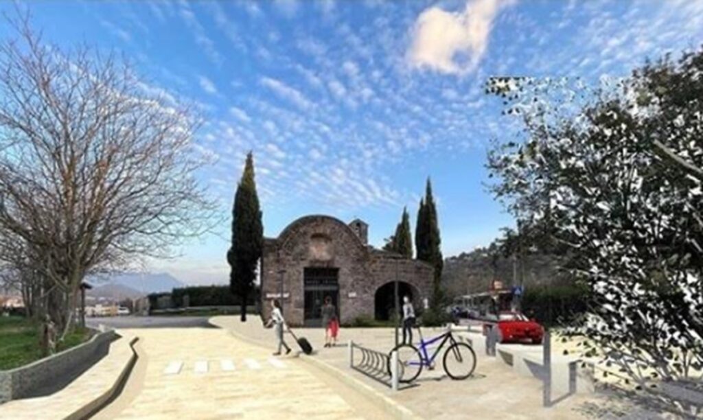 A breve al via lavori nell’intera area antistante l’ingresso del borgo medievale a Casertavecchia