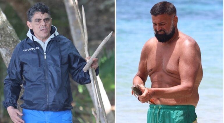 Isola dei Famosi: scoppia la pace dopo gli insulti tra Peppe Di Napoli e Francesco Benigno. IL VIDEO