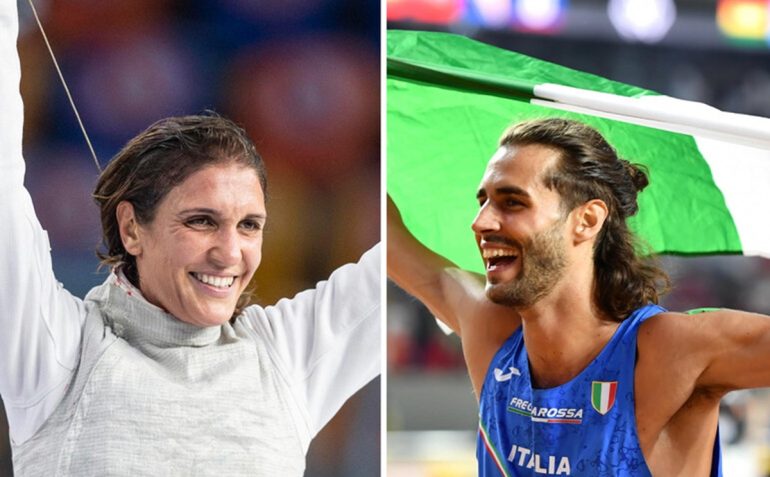 Arianna Errigo e Gianmarco Tamberi portabandiera dell’Italia alle Olimpiadi di Parigi 2024