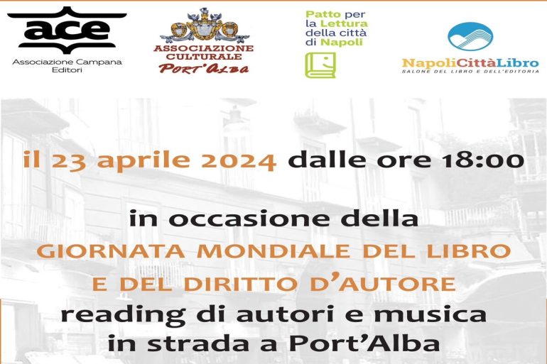 Reading e musica a Port’Alba per la Giornata mondiale del libro e del diritto d’autore
