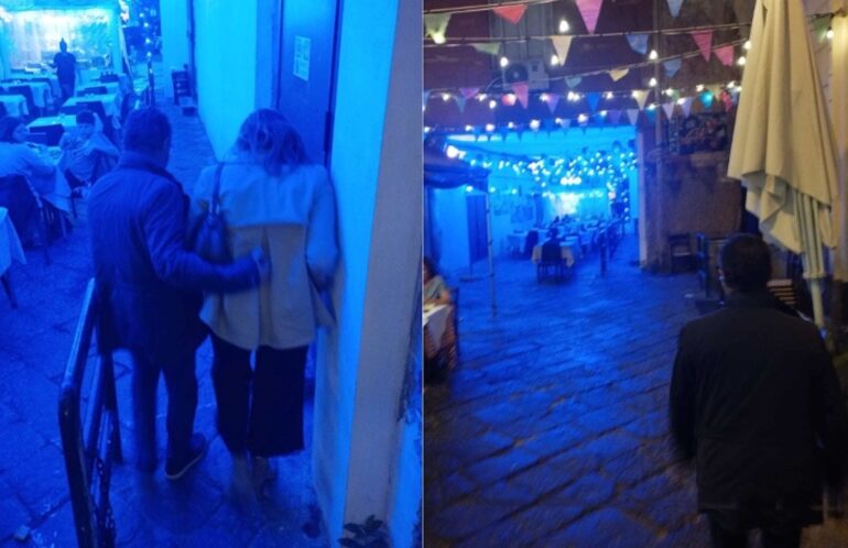 Napoli, al Mercadante area pedonale occupata dai tavoli di un ristorante: la denuncia