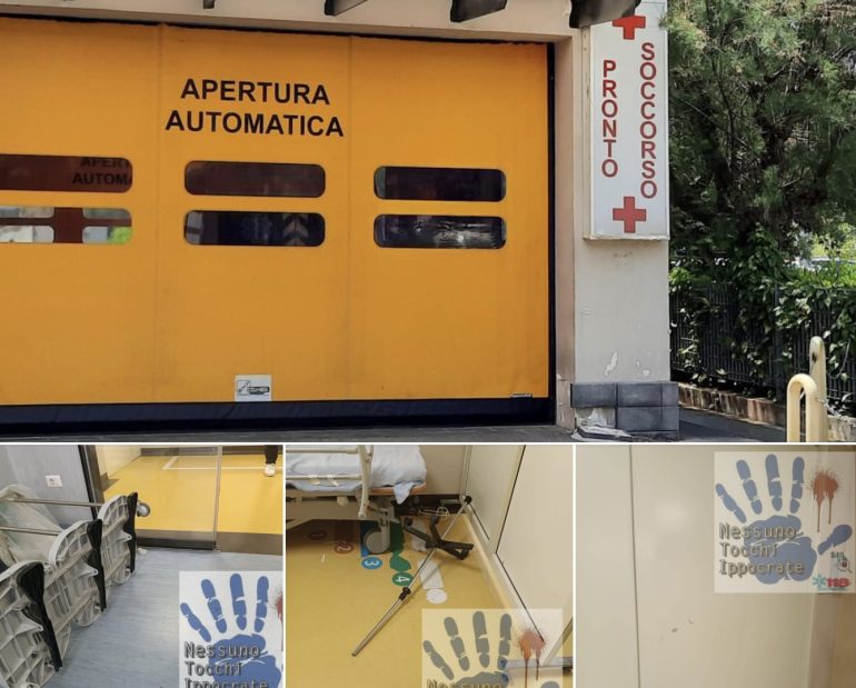 Pozzuoli, aggressione al Pronto Soccorso di Pozzuoli: operatore sanitario ferito