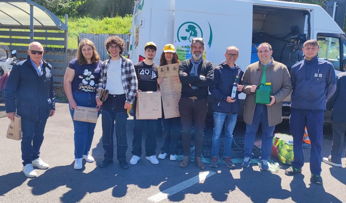 Domenica ecologica a Sorrento: 700 litri di olio esausto riciclato