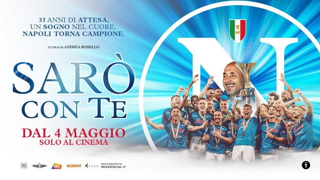 Venerdì 3 maggio negli UCI Cinemas arriva l’anteprima di ‘Sarò con te’, il film dello scudetto del Napoli