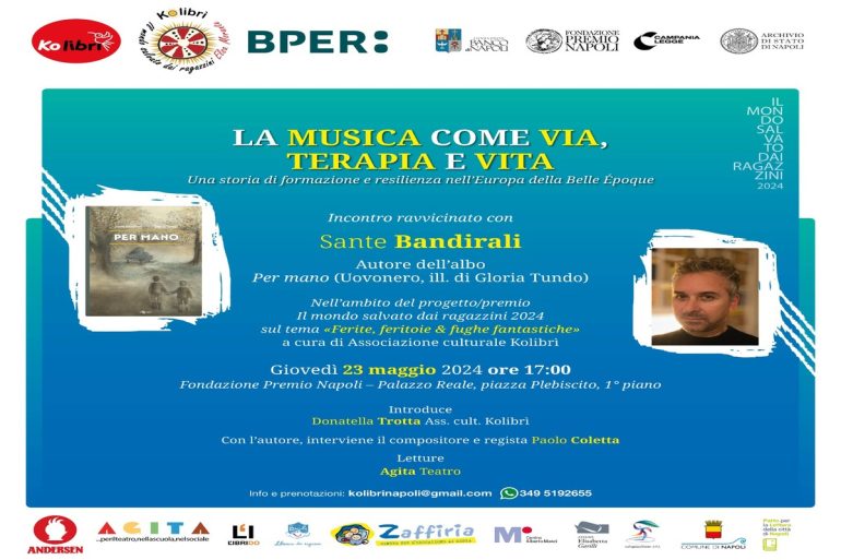 ‘Per mano’, il libro di Sante Bandirali al centro del doppio incontro napoletano di giovedì 23 maggio