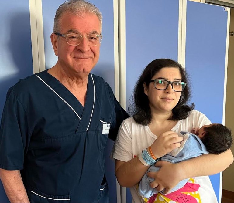 Ogliastro Cilento, diventa mamma dopo 6 aborti ed una grave patologia al collo dell’utero