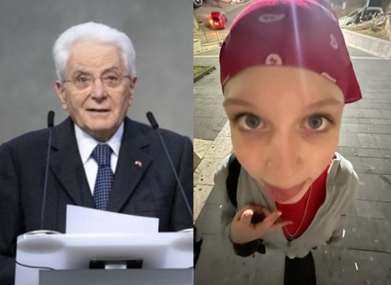 Mattarella scrive ad Asia, la bambina malata di cancro e vittima degli haters sui social