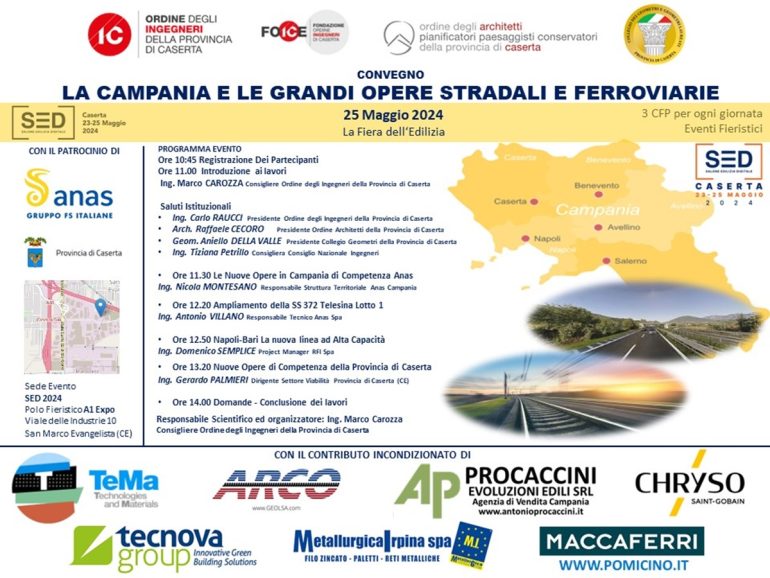 Opere Stradali e Ferroviarie in Campania: Infrastrutture e Progetti di Sviluppo