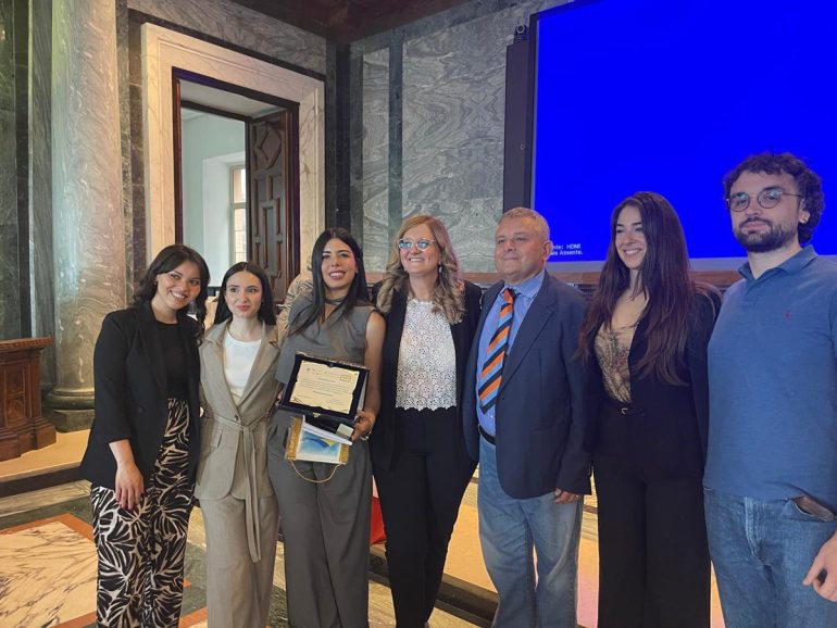 Premio Giovanni Parisi, Borsa di studio ad Alessandra Marano con la tesi in Scienze Chimiche