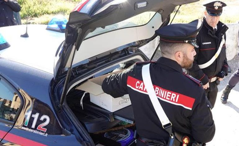 Afragola carabiniere ferito durante una rapina
