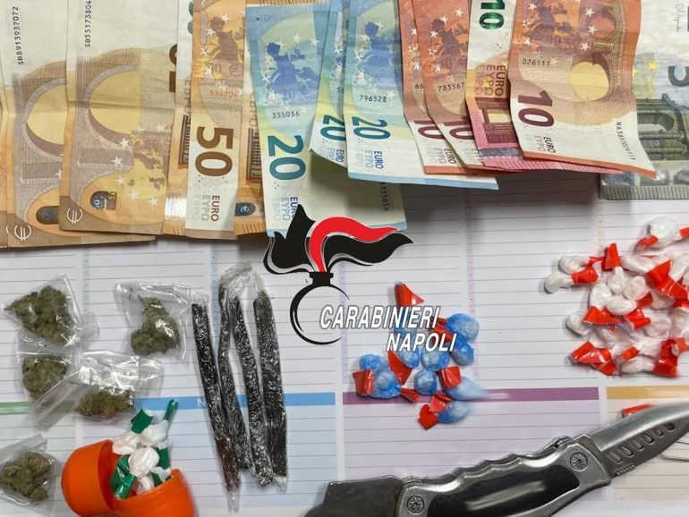 Castello di Cisterna e Marigliano, droga e denaro contante: due arresti