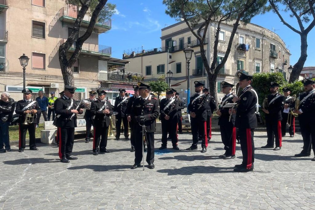 Concerti per le Periferie: la Fanfara del X Reggimento Carabinieri Campania si esibisce a San Giorgio a Cremano