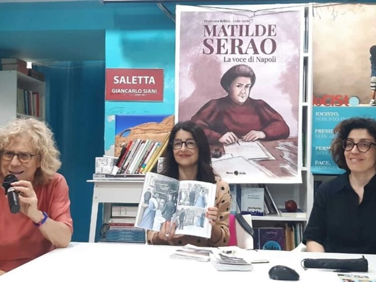 Napoli. Un fumetto per Matilde Serao, la madre del giornalismo italiano