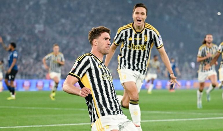 La Juve vince la Coppa Italia: Atalanta ko di misura grazie a Vlahovic
