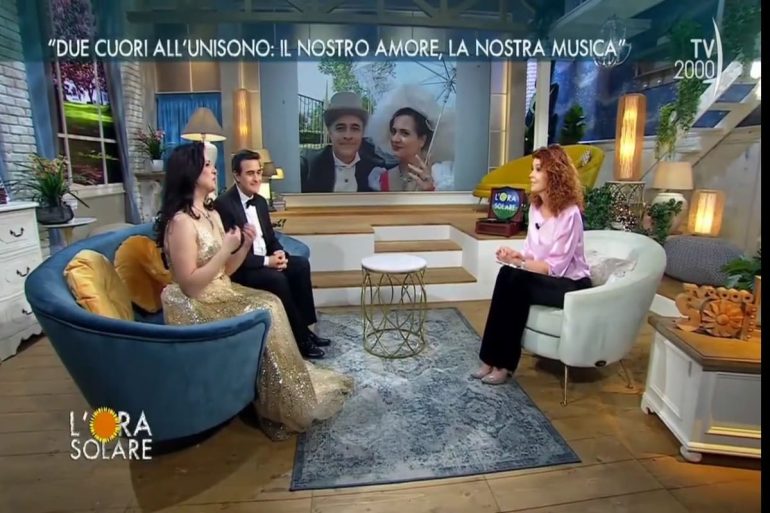 Il soprano Olga De Maio e il tenore Luca Lupoli ospiti di Paola Salluzzi in ‘L’ora solare’