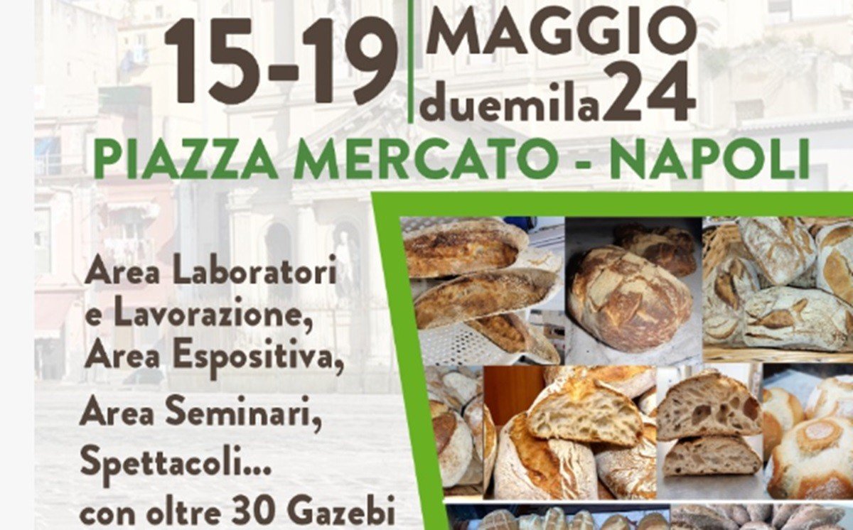 Domani la giornata conclusiva di ‘Paneapolis’, la Festa del Pane in piazza Mercato a Napoli