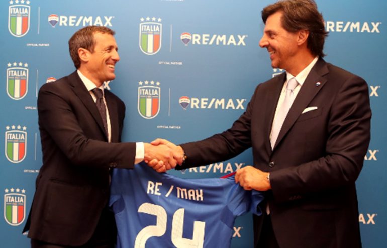 RE/MAX Italia scende in campo con la Nazionale Italiana di Calcio