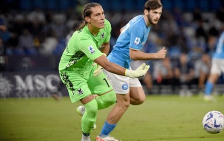 Stagione finita per il portiere dell’Udinese Silvestri, salta il Napoli