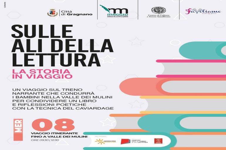 A Gragnano parte il progetto ‘Sulle Ali della Lettura’