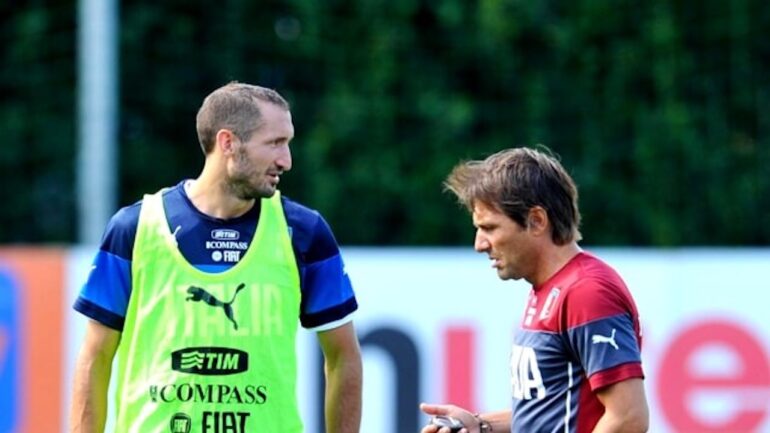 Chiellini: “Conte e Napoli un’accoppiata esplosiva. Farà bene”