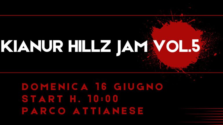 Tutto pronto per la V edizione di Kianur Hillz Jam, evento dedicato al freestyle