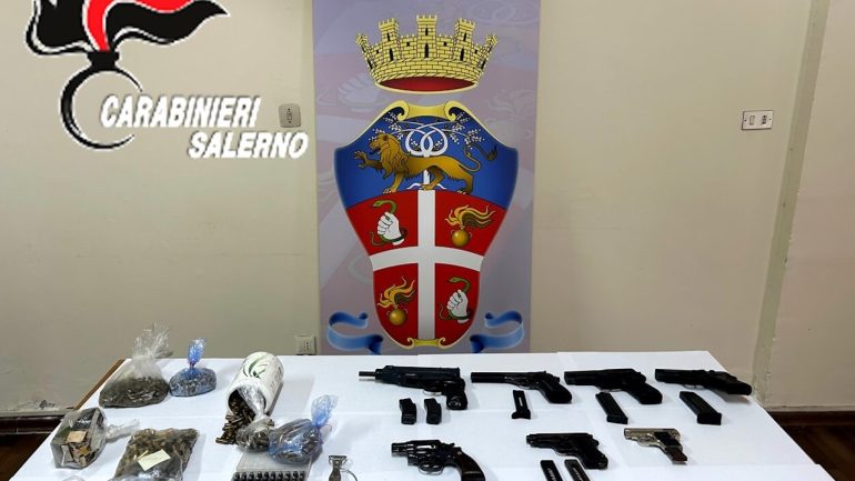 Nocera arsenale nel fondo agricolo