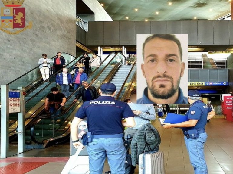 Umberto reazione, arrestato Roma Tiburtina